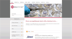 Desktop Screenshot of cellsystems.de